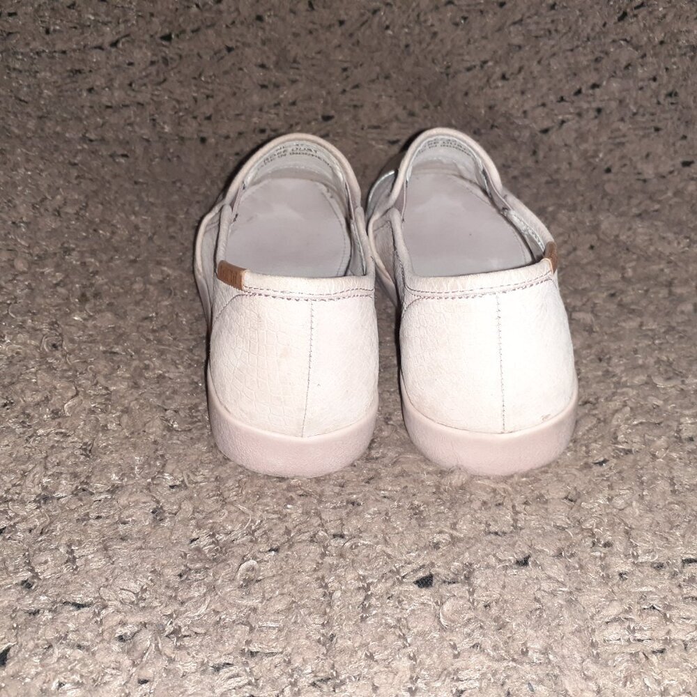 BLACKSTONE-NL47-Slip-On Rose Dust Nubuck/Silver Patent Leather Sneaker-Sz 37-EX - Picture 6 of 8